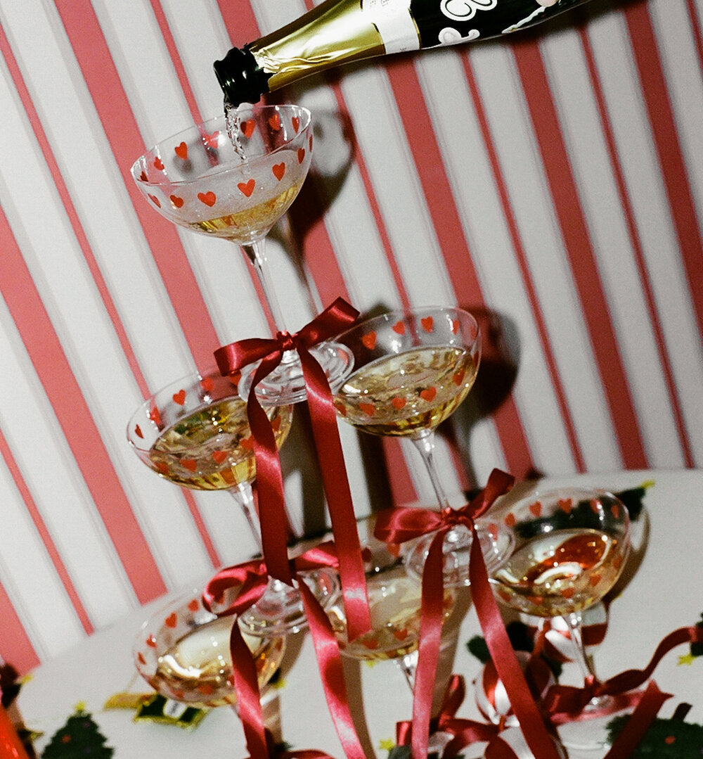 Love Champagneglas - 2 stk.